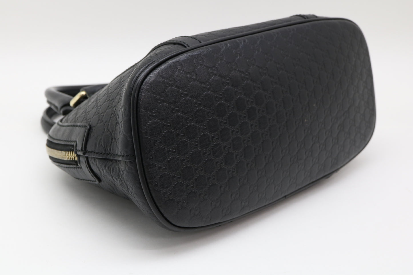 GUCCI Micro Shima Leather 2-Way Handbag