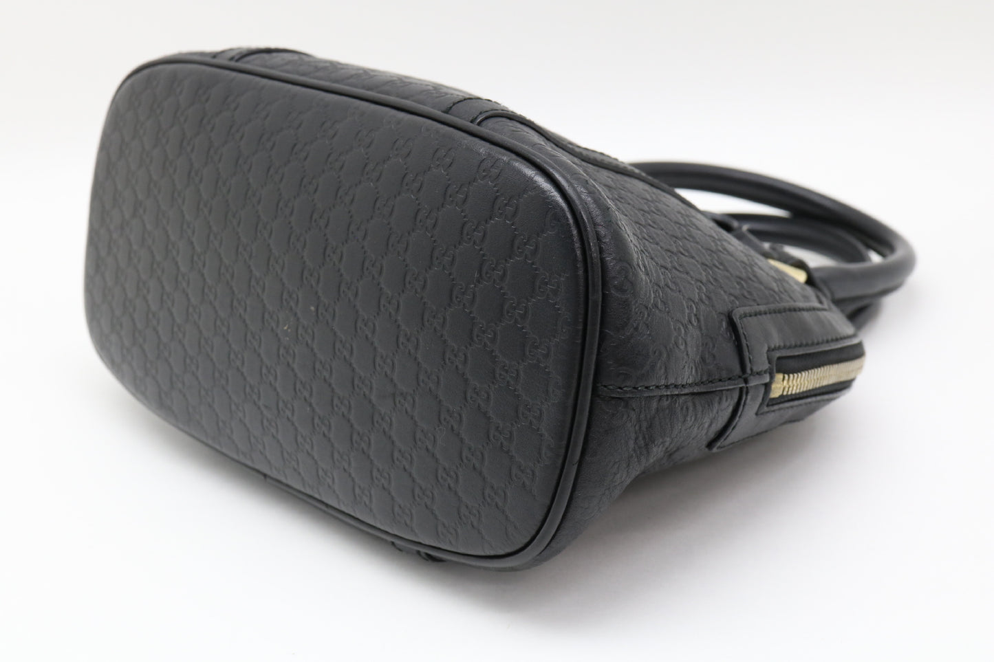 GUCCI Micro Shima Leather 2-Way Handbag