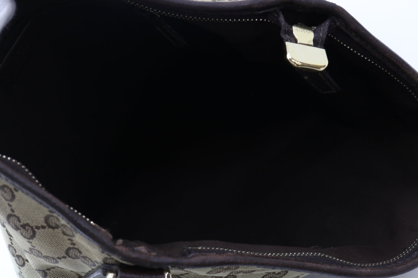 GUCCI GG Canvas Abbey Shoulder Bag