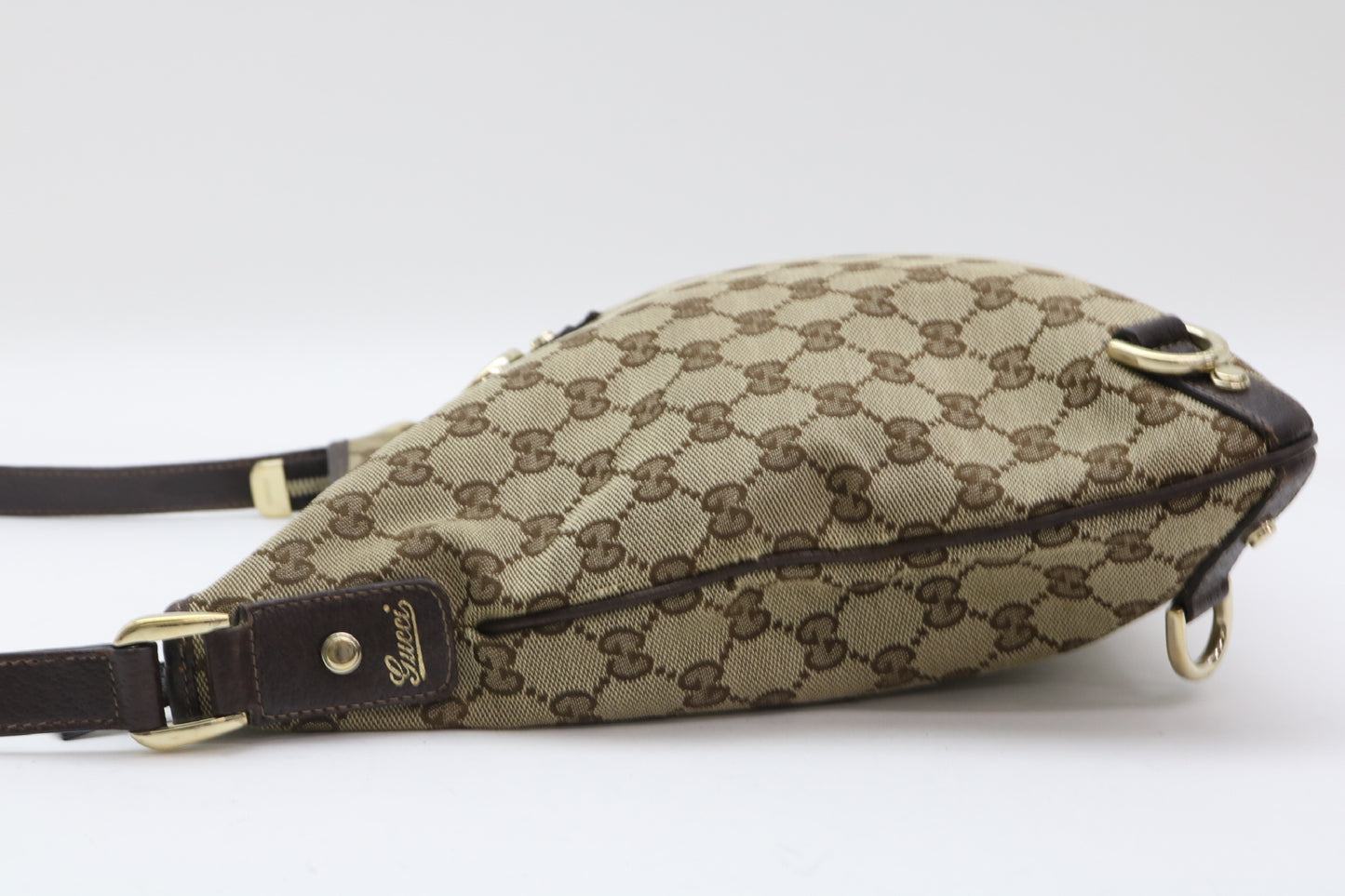 GUCCI GG Canvas Abbey Shoulder Bag