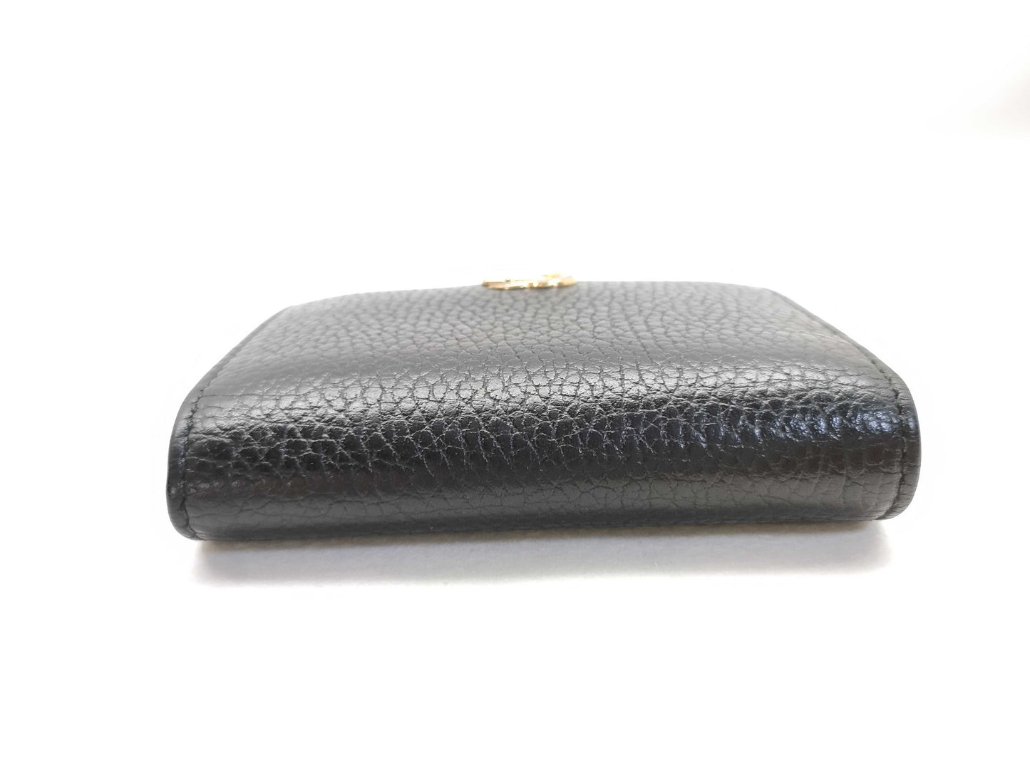 GUCCI GG Marmont Wallet 456126 2149 Leather Black Wallet