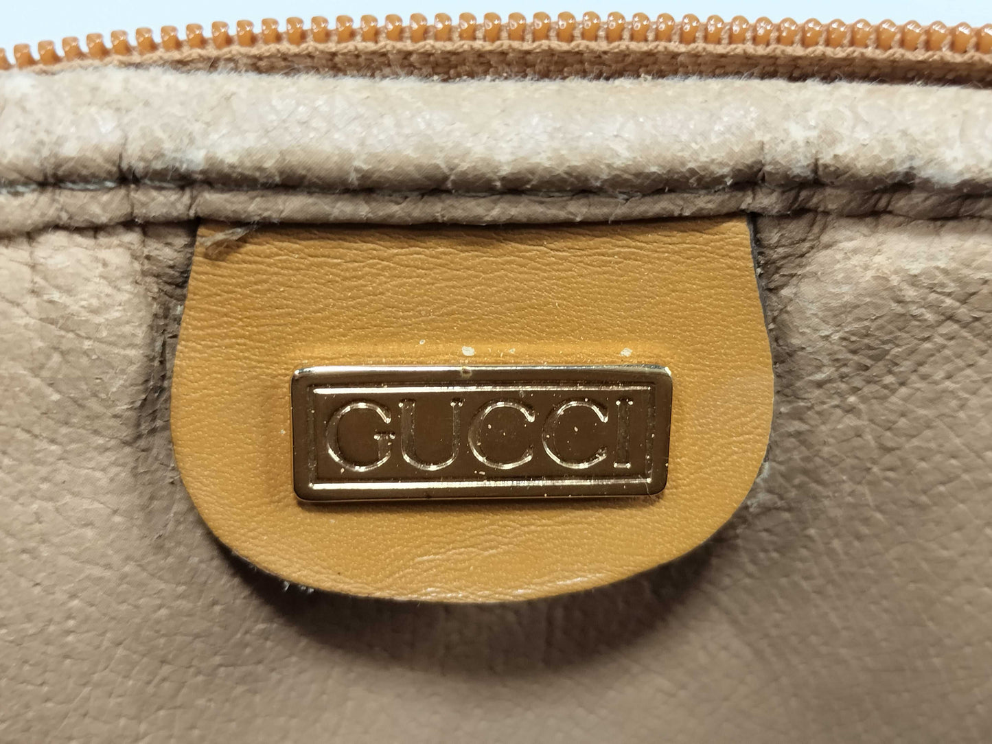 GUCCI GG Guccima Shoulder Bag Micro GG Canvas Beige Shoulder Bag