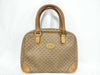 GUCCI GG Gucci 104 000 Handbag Micro GG PVC Leather Beige Handbag