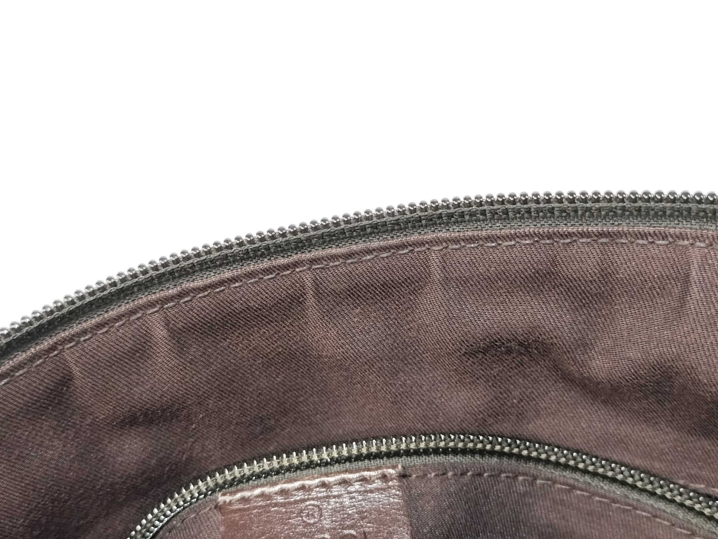 GUCCI GG Canvas Gucci 145857 GG Canvas Shoulder Bag Leather Brown Shoulder Bag