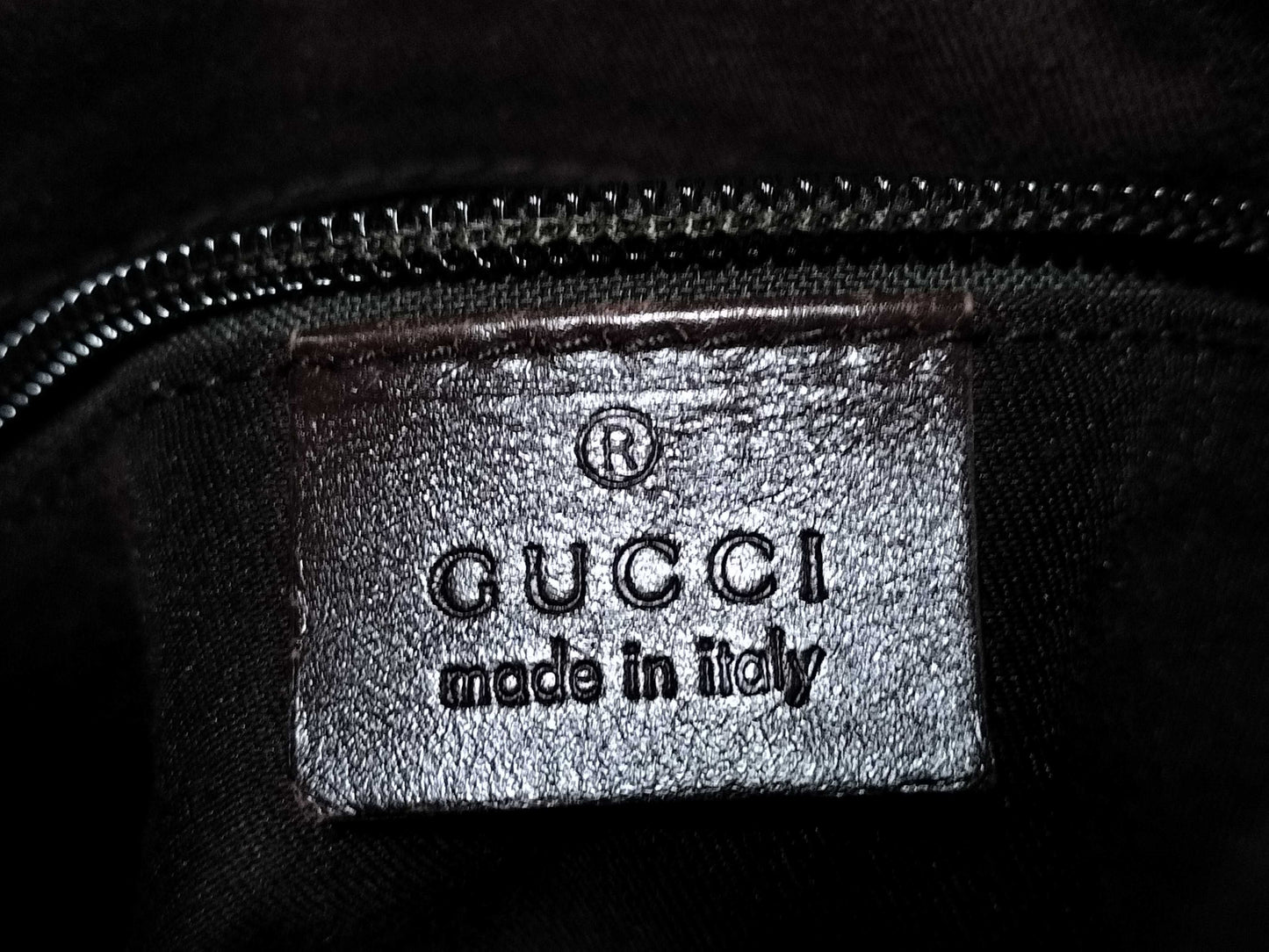 GUCCI GG Canvas Gucci 145857 GG Canvas Shoulder Bag Leather Brown Shoulder Bag