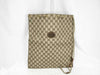 GUCCI GG Supreme Gucci 97 19 302 Drawstring Bag GG Supreme PVC Brown Bag