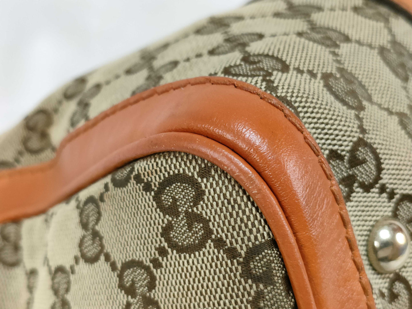 GUCCI GG Canvas Gucci 2-Way Shoulder Bag