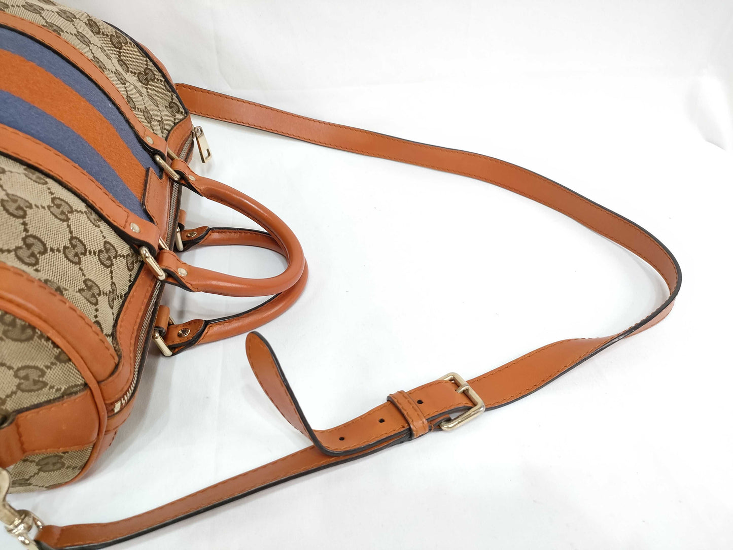 GUCCI GG Canvas Gucci 2-Way Shoulder Bag