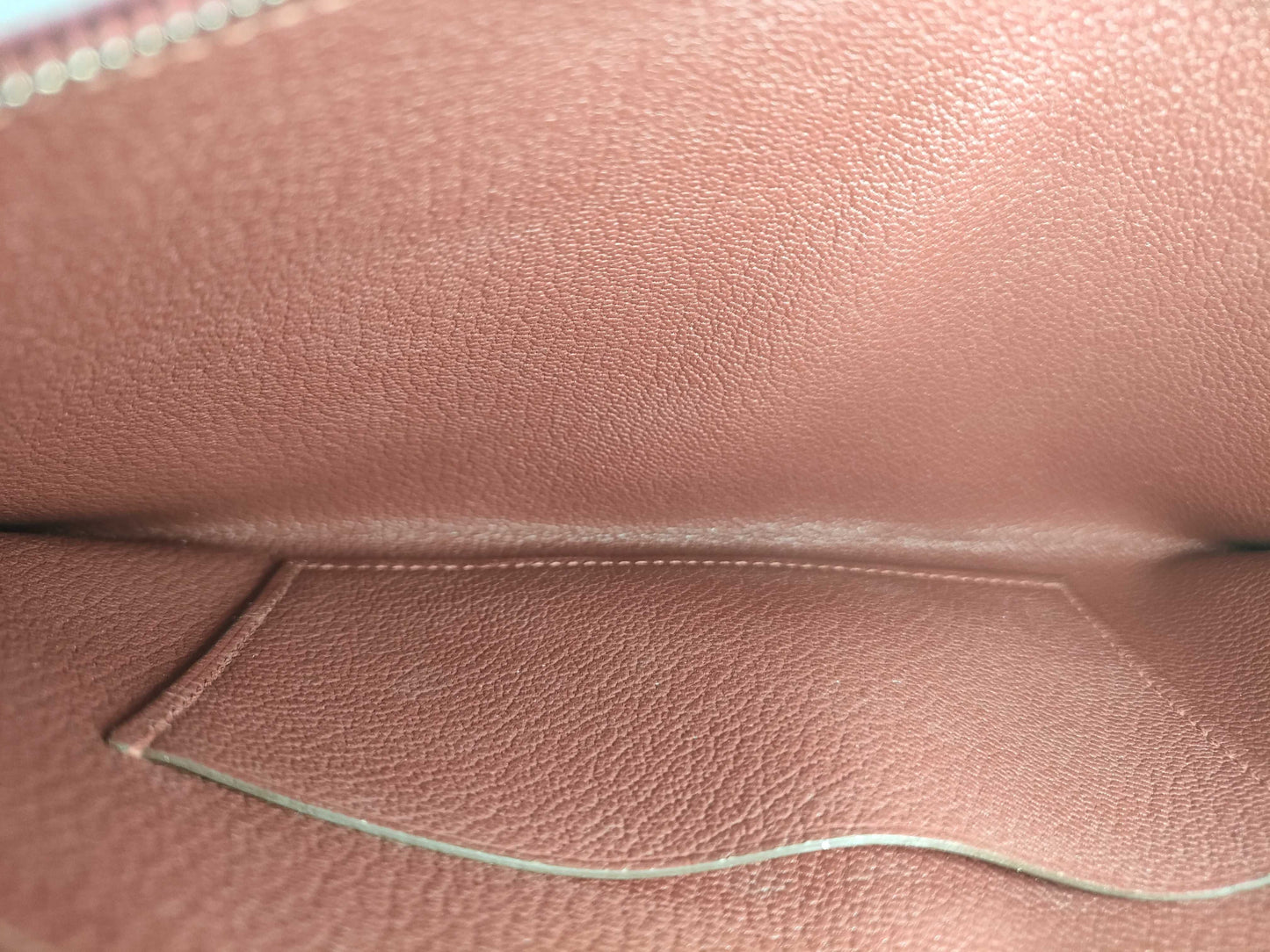 HERMES Clutch D engraved clutch bag