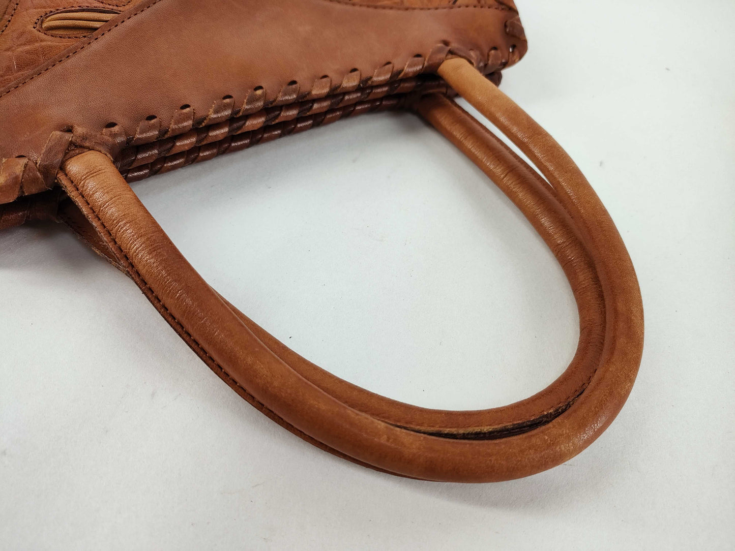 IBIZA Leather Bag 2-Piece Handbag