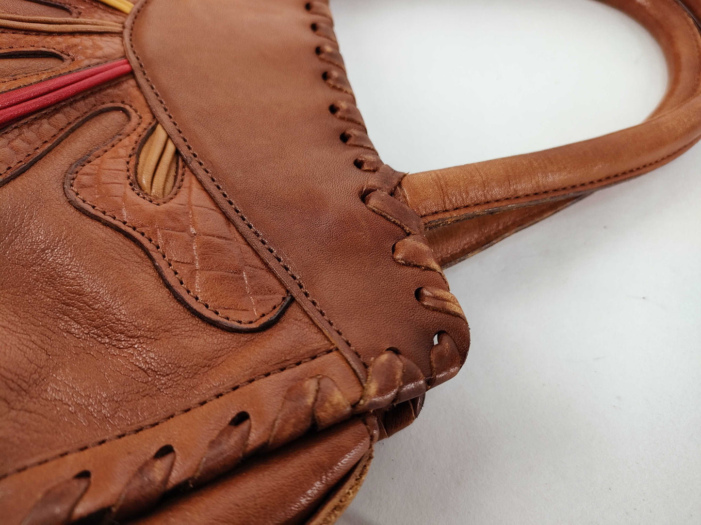 IBIZA Leather Bag 2-Piece Handbag