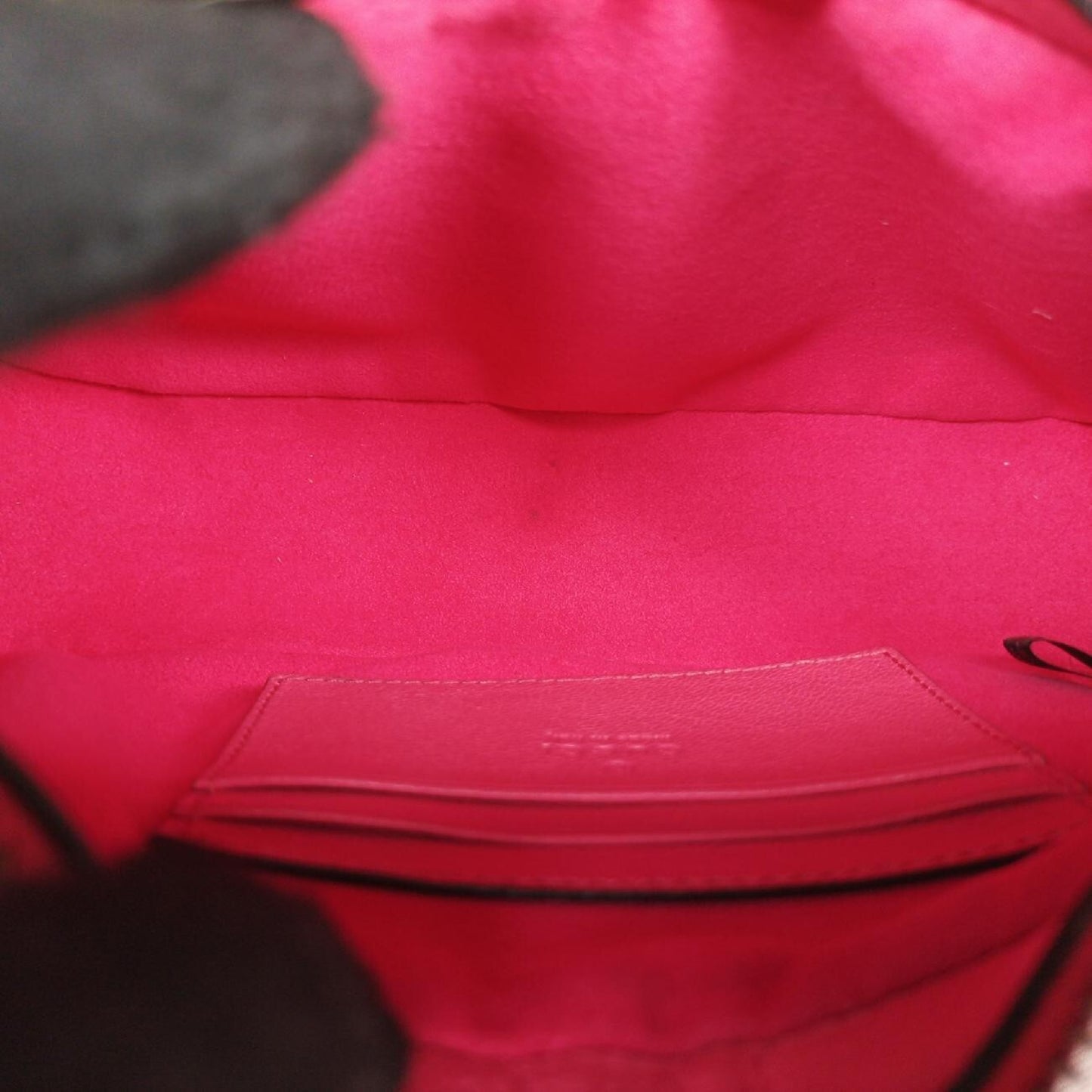 GUCCI Aphrodite Rose Red Leather Shoulder Bag 731817 I040094076