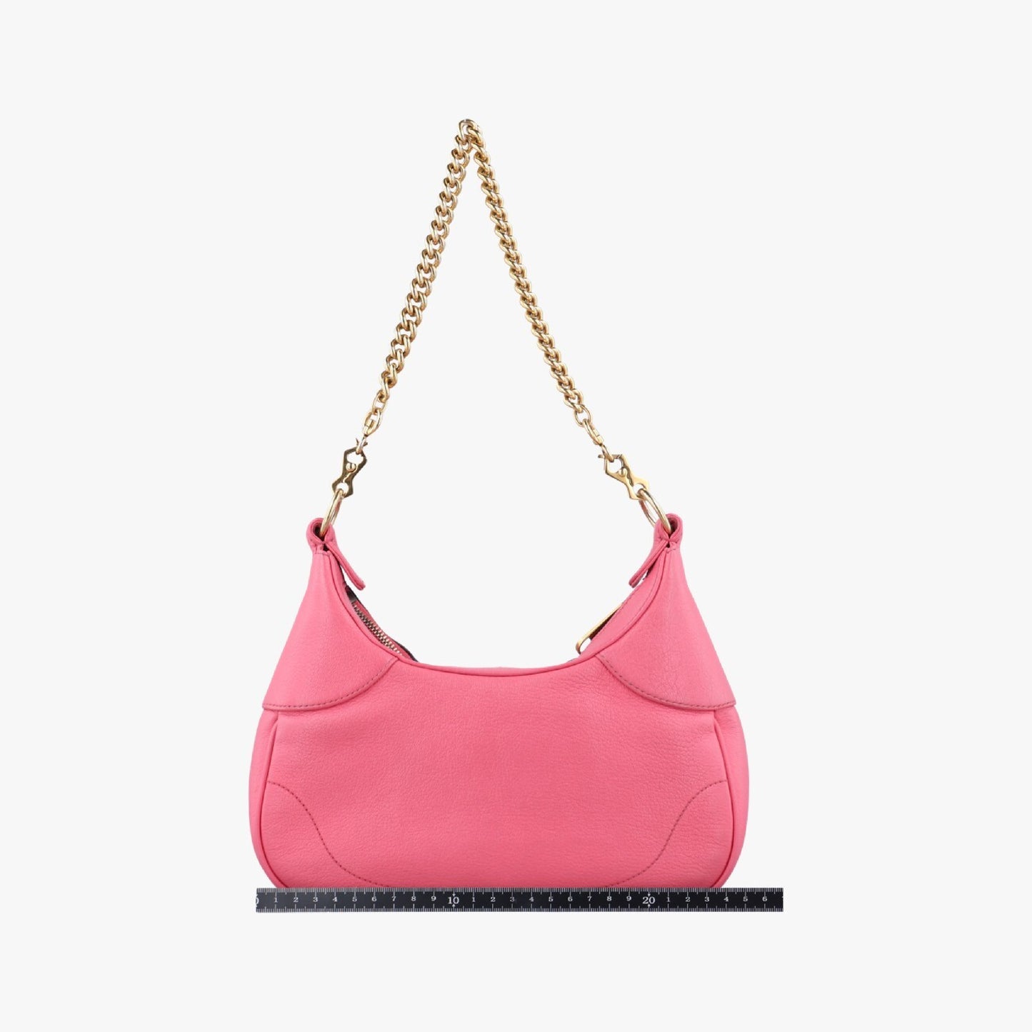 GUCCI Aphrodite Rose Red Leather Shoulder Bag 731817 I040094076