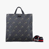 GUCCI GG Supreme Tiger Black x Multi PVC Coated Canvas Shoulder Bag 495559C029271246