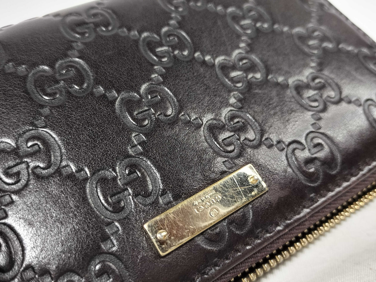 GUCCI Guccissima Zippy Wallet 307980 493075 Wallet