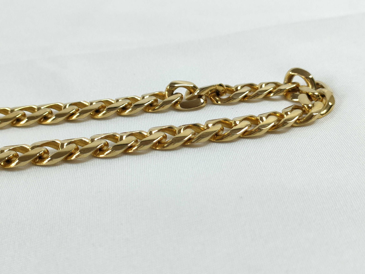 Yves Saint Laurent YSL Saint Laurent Chain Necklace 47g Gold GP Necklace