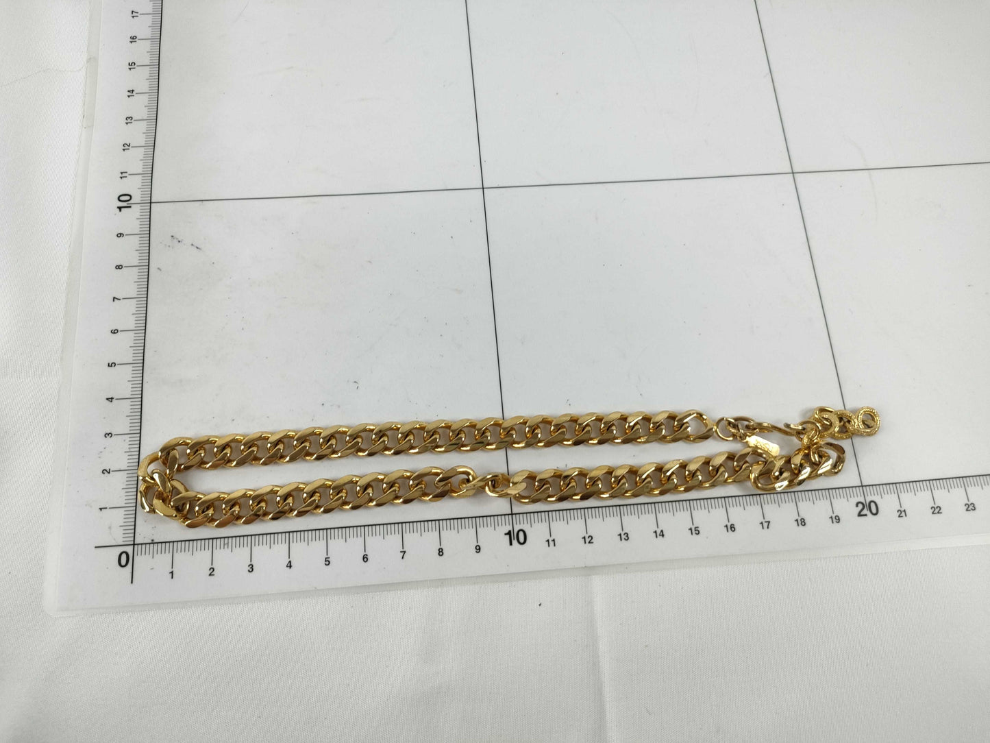 Yves Saint Laurent YSL Saint Laurent Chain Necklace 47g Gold GP Necklace