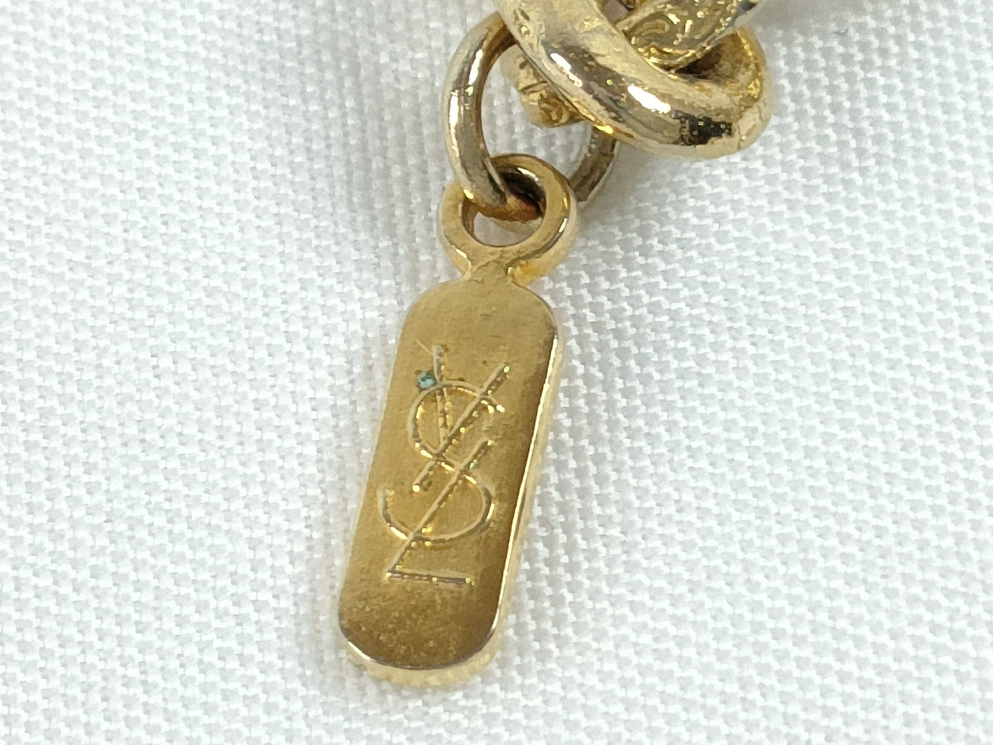Yves Saint Laurent YSL Saint Laurent Chain Necklace 47g Gold GP Necklace