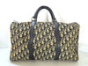 Dior Trotter Trotter Pattern Boston Bag Canvas Boston Bag