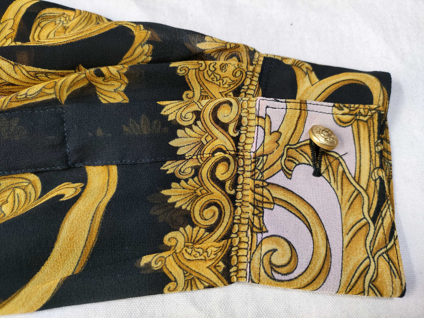 VERSACE VERSACE Versace Shirt 100% Silk Shirt