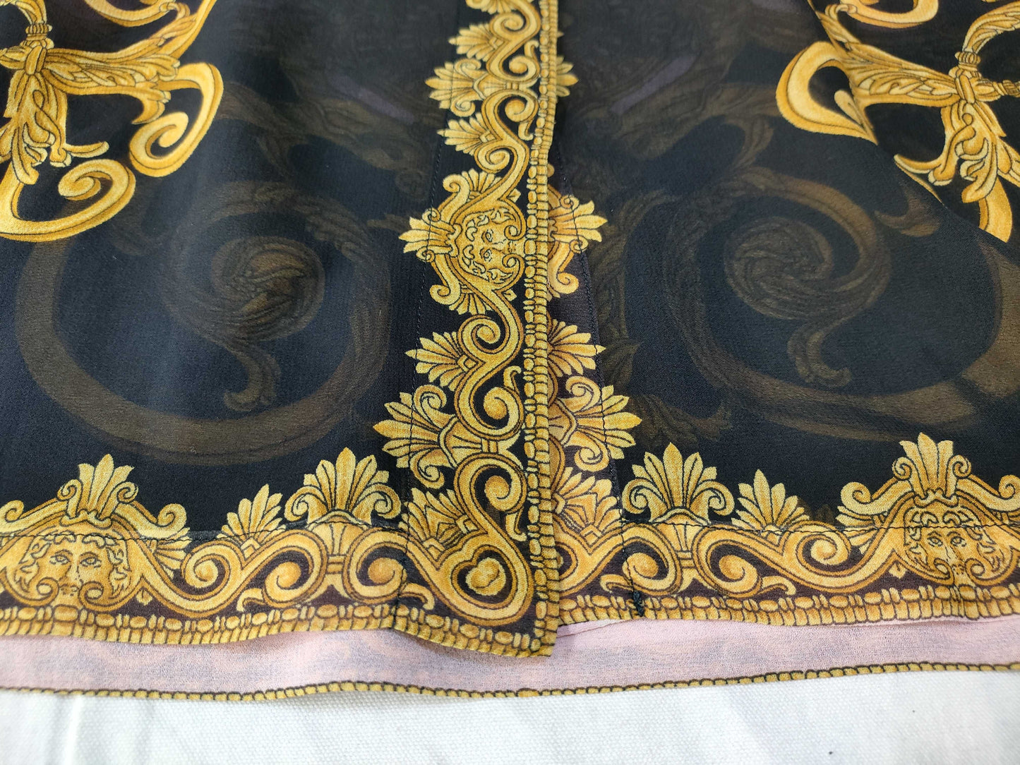 VERSACE VERSACE Versace Shirt 100% Silk Shirt