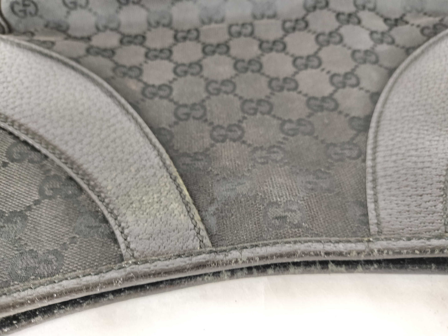 GUCCI GG Canvas GUCCI Shoulder Bag GG Canvas Leather Shoulder Bag