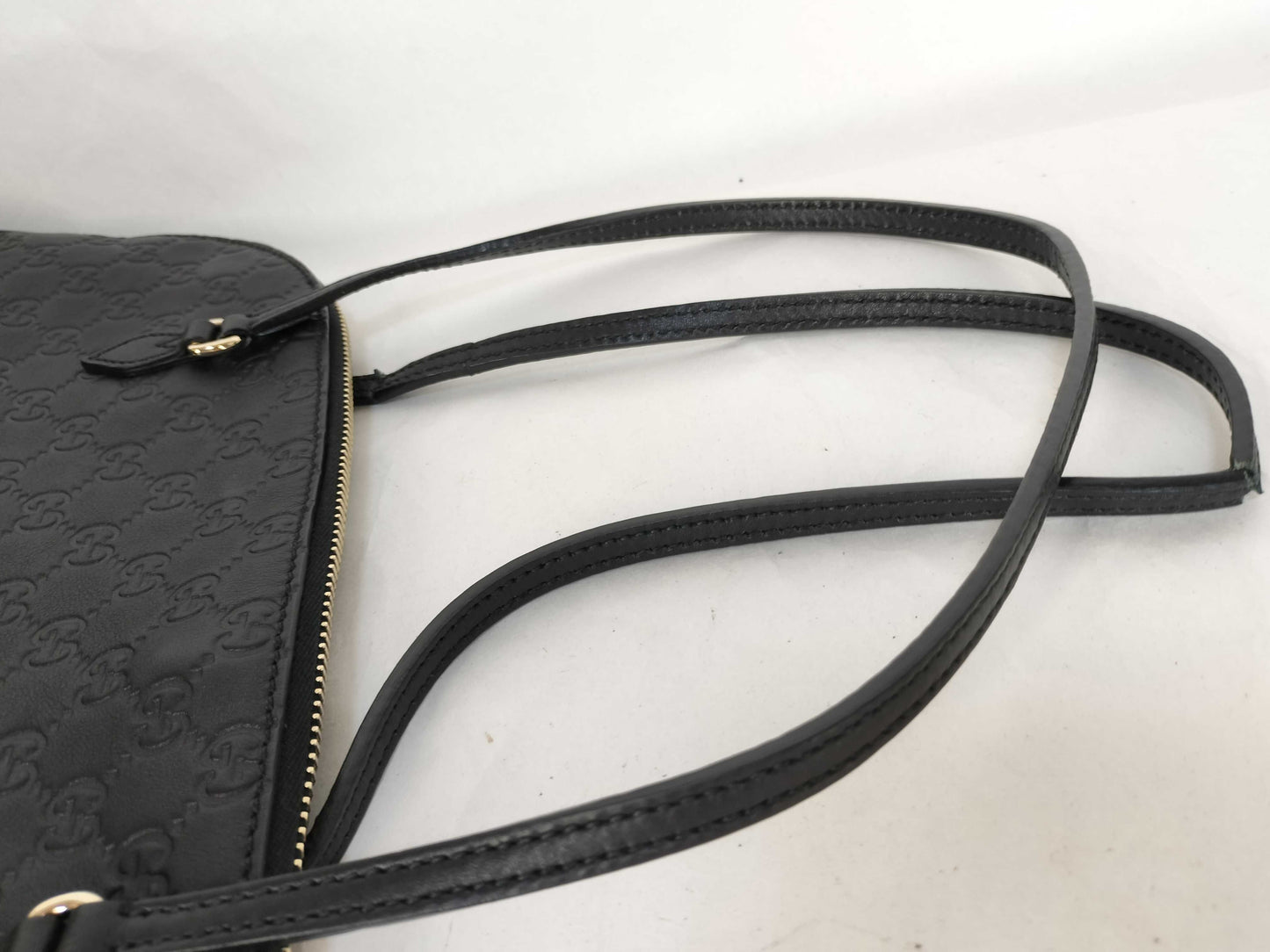 GUCCI Guccissima GUCCI Handbag Guccissima Black Handbag