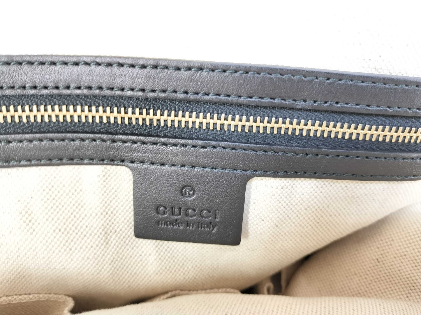 GUCCI Guccissima GUCCI Handbag Guccissima Black Handbag