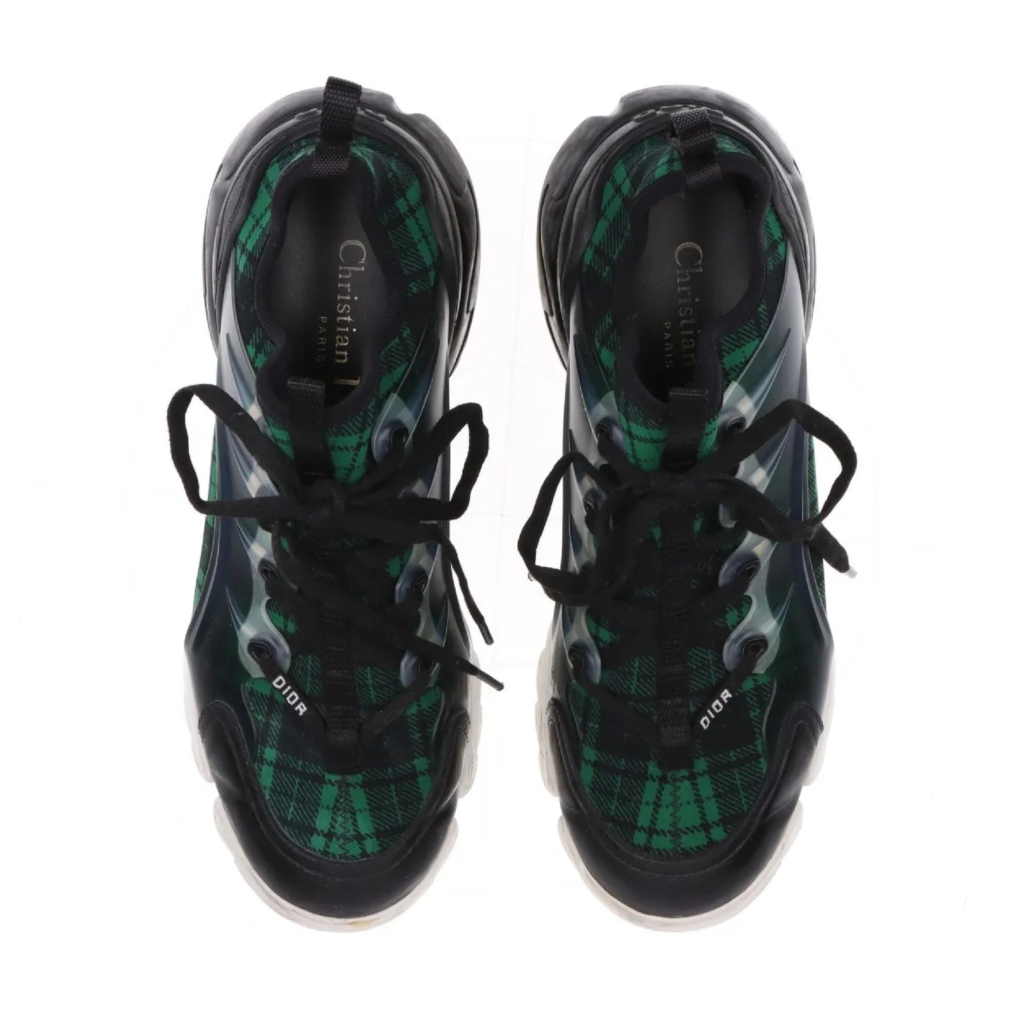 Dior Christian Dior D-Connect Fabric Sneakers, Size 37.5