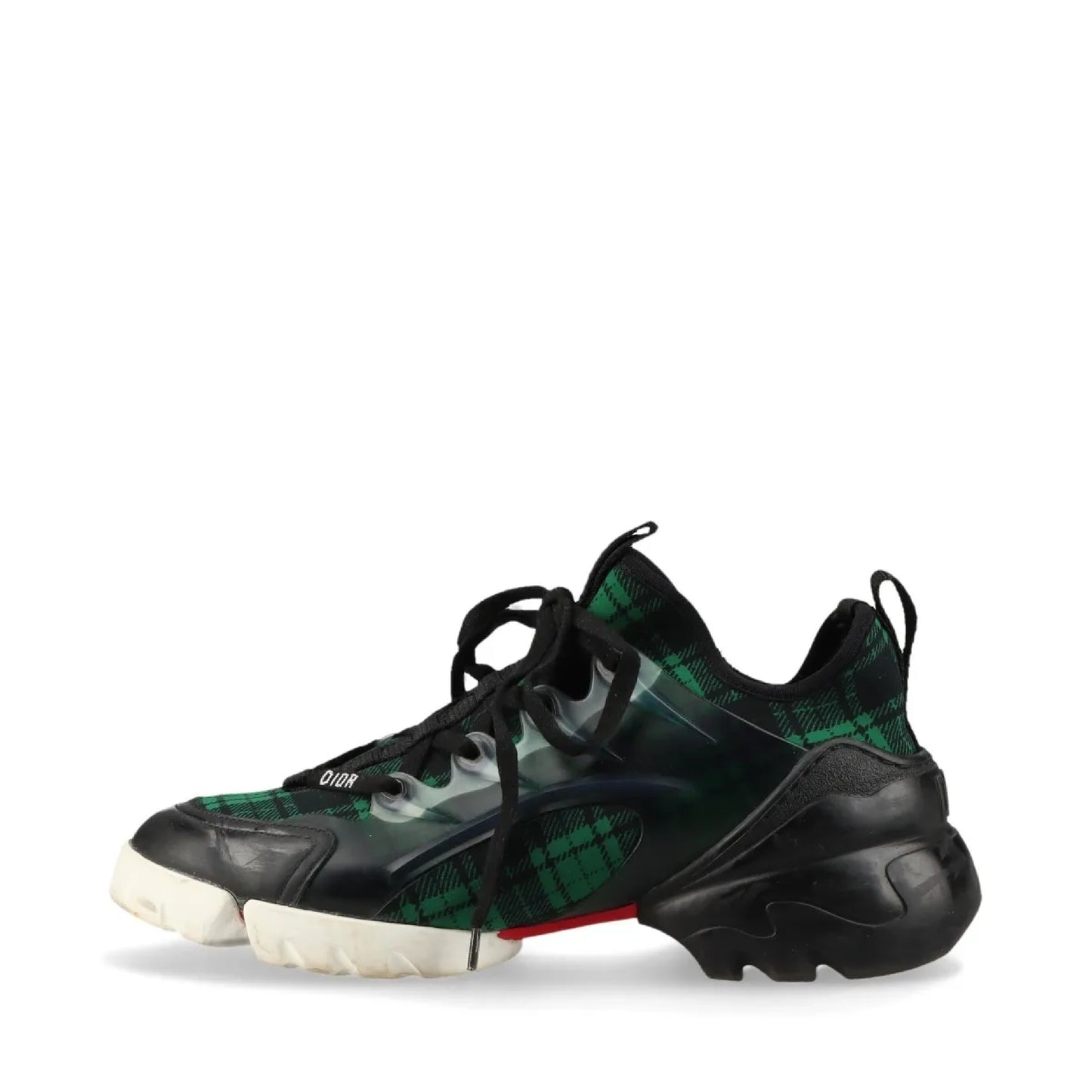 Dior Christian Dior D-Connect Fabric Sneakers, Size 37.5
