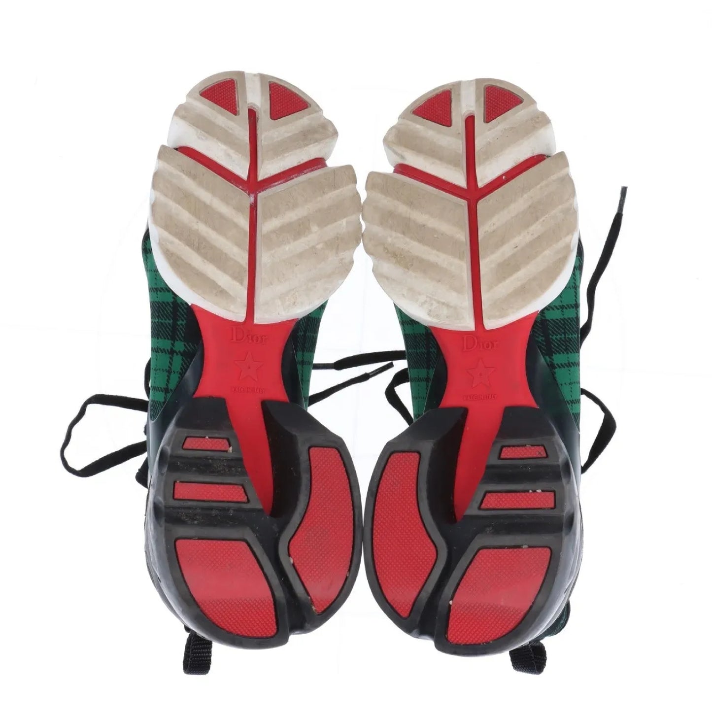 Dior Christian Dior D-Connect Fabric Sneakers, Size 37.5