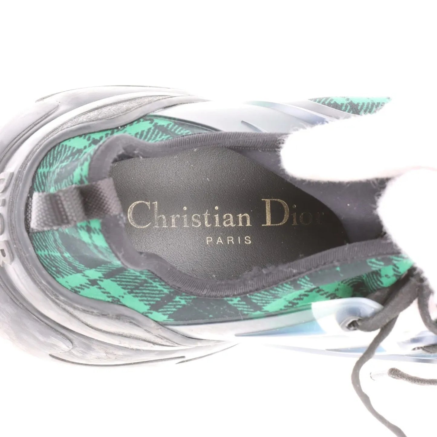 Dior Christian Dior D-Connect Fabric Sneakers, Size 37.5