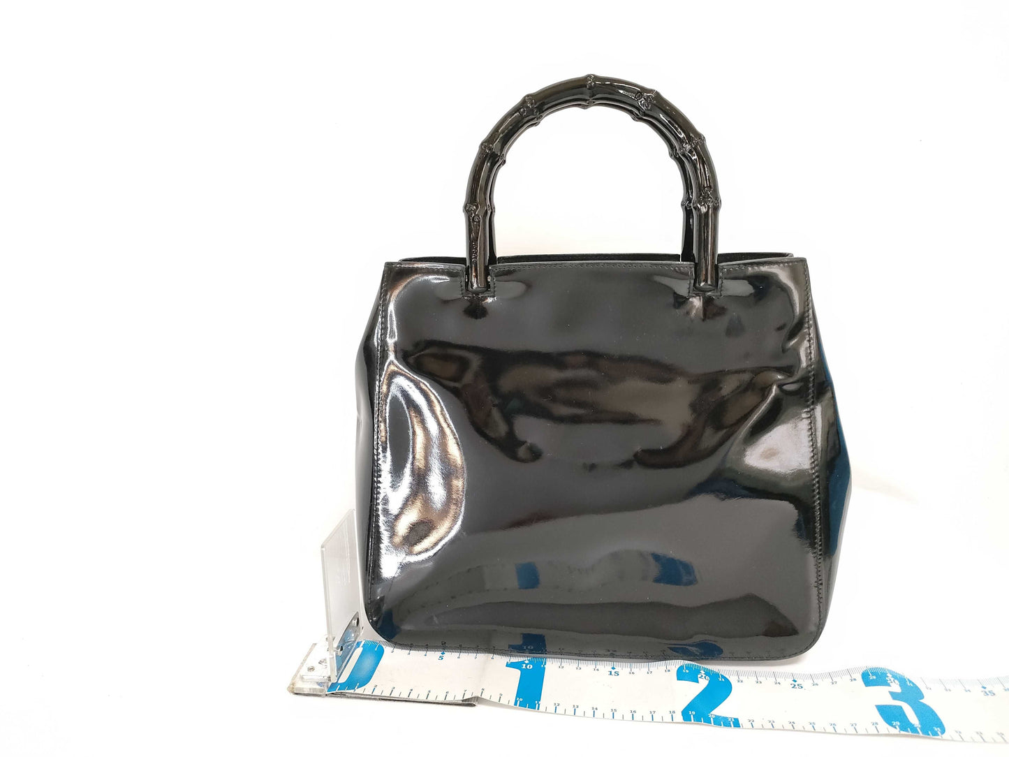 GUCCI Bamboo Enamel Handbag 002・1061 001998 Hotei Handbag