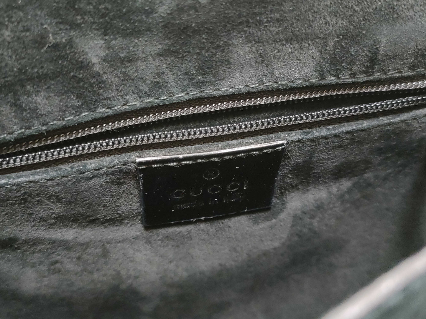 GUCCI Bamboo Enamel Handbag 002・1061 001998 Hotei Handbag