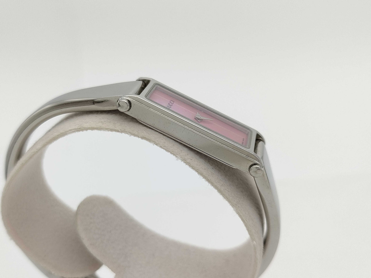 GUCCI 1500L 0833162 Quartz Pink Shell Dial Women's Watch