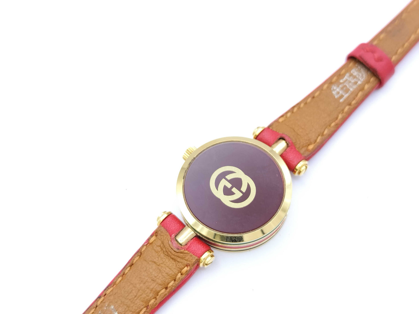 GUCCI Sherry Line Quartz Ivory Dial Unmoving Women's Watch
