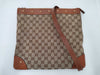 GUCCI 120894 GG Canvas Stud Shoulder Bag