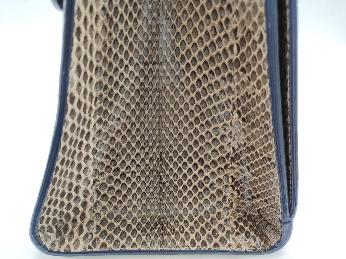 Dior Ever Handbag Leather x Python Handbag