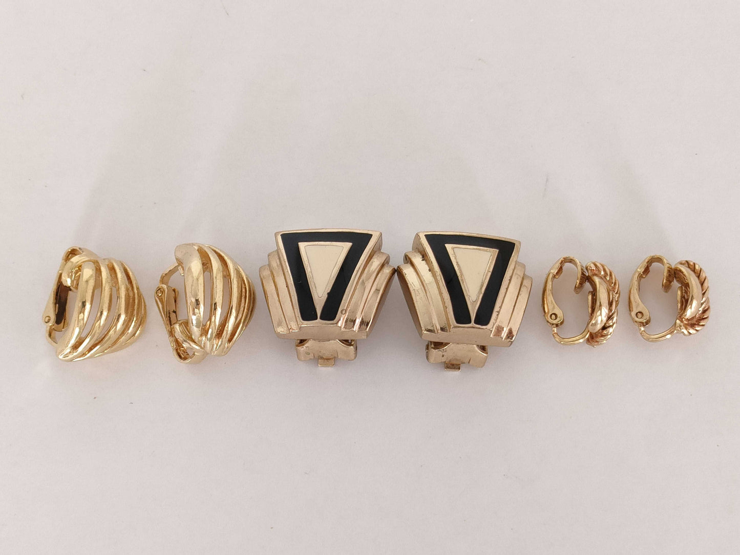 Dior 3-piece earring set