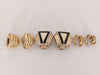 Dior 3-piece earring set