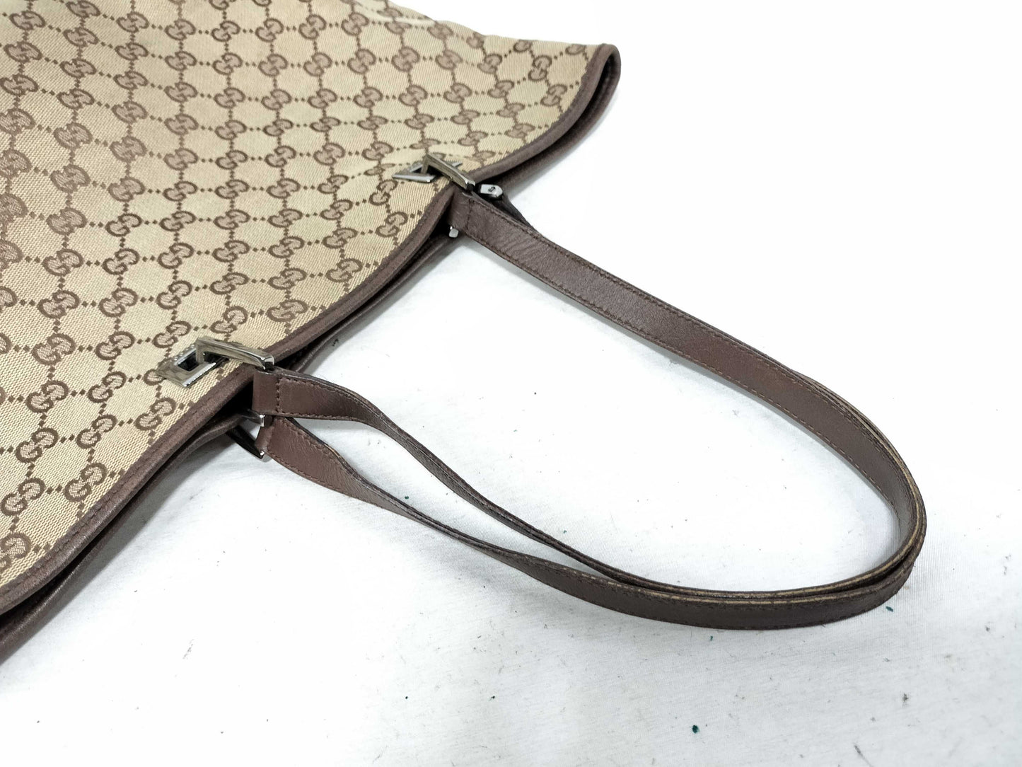 GUCCI GG Canvas Tote Bag Gucci GG Canvas Tote Bag