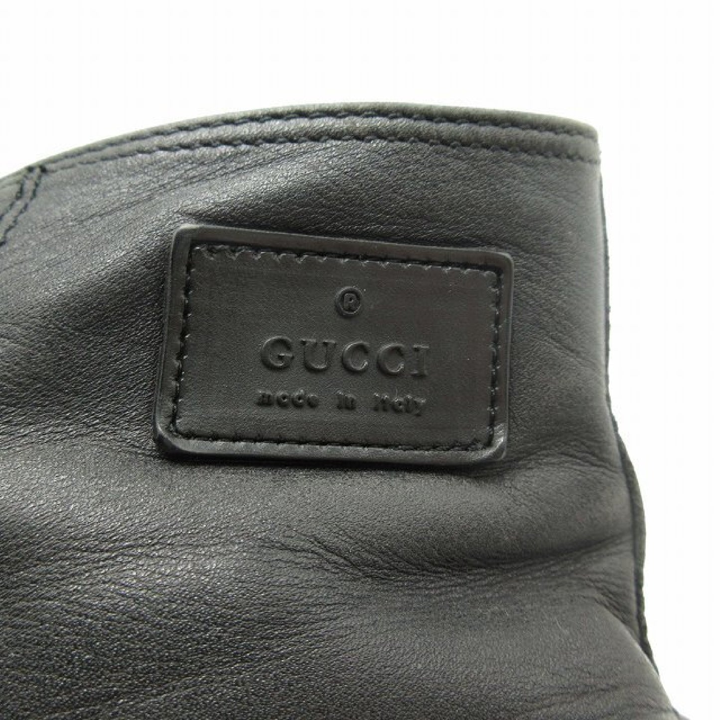 GUCCI Gucci high-top leather sneakers shoes other apparel