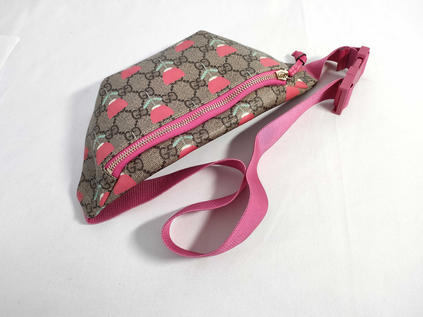 GUCCI GG Supreme PVC and Leather Children's Shoulder Bag 502095