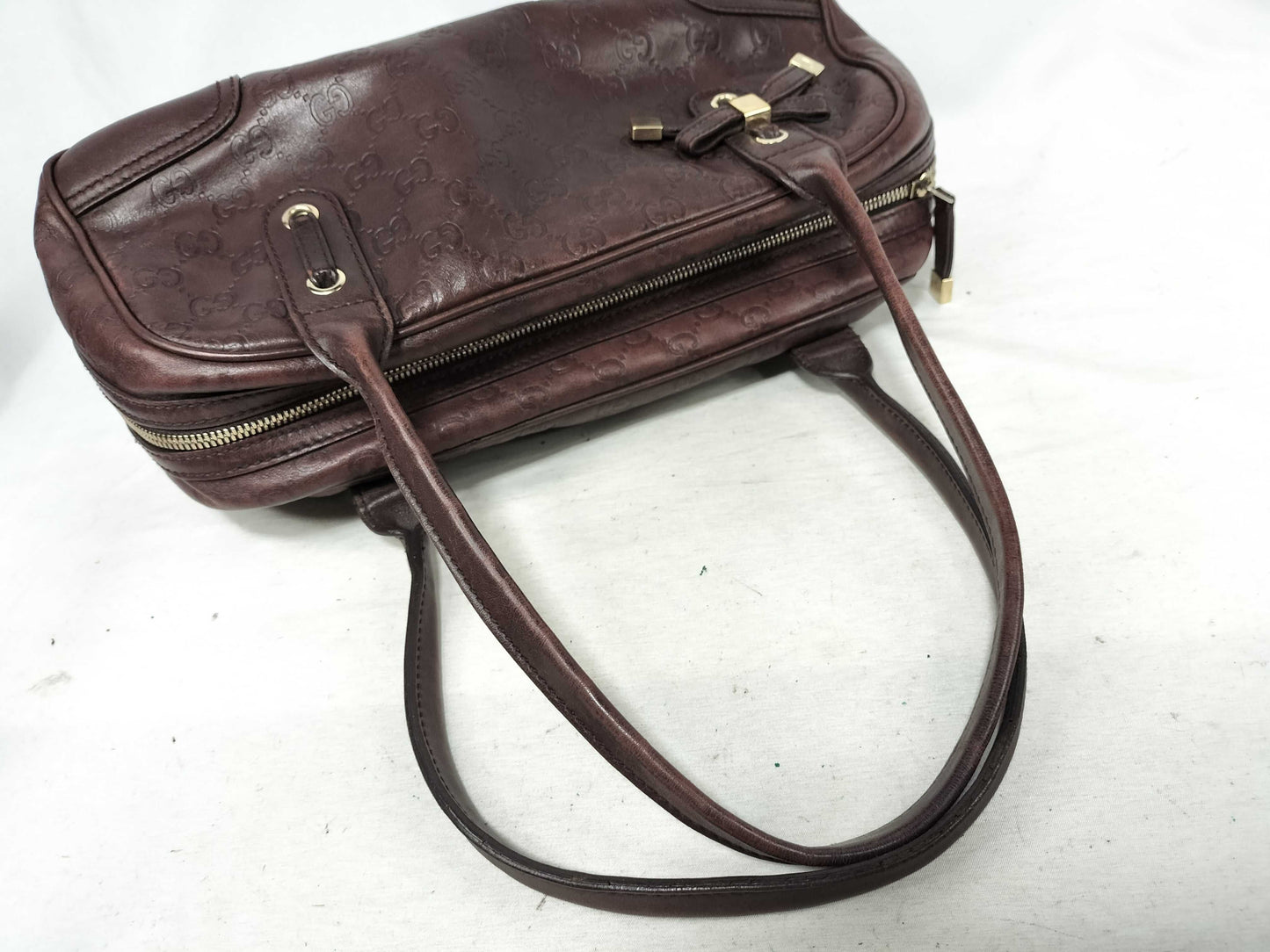 GUCCI Guccissima GUCCI Guccissima 161720 Ribbon Princess Bag Tote Bag Handbag Shoulder Bag