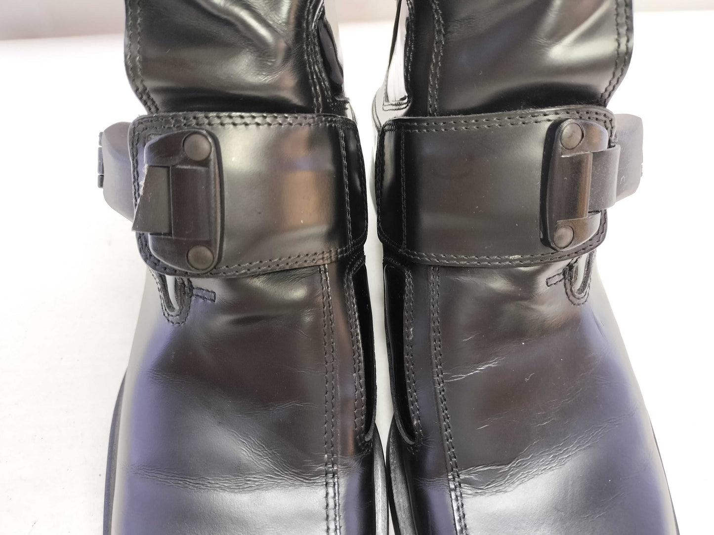 GUCCI Leather and Rubber Boots Black Size 36 Other Shoes