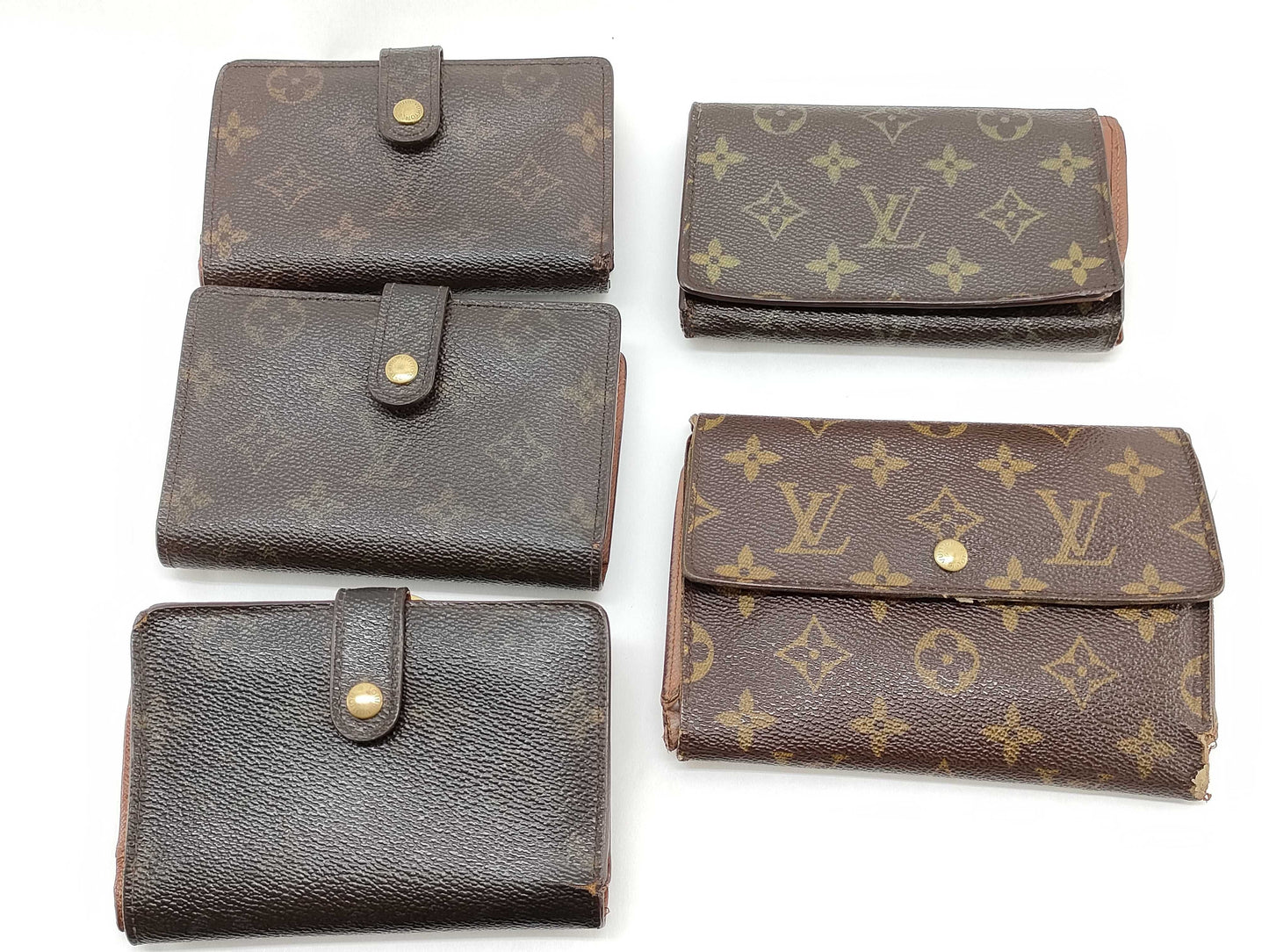 LOUIS VUITTON Monogram LOUIS VUITTON Monogram Wallet 5-Piece Set