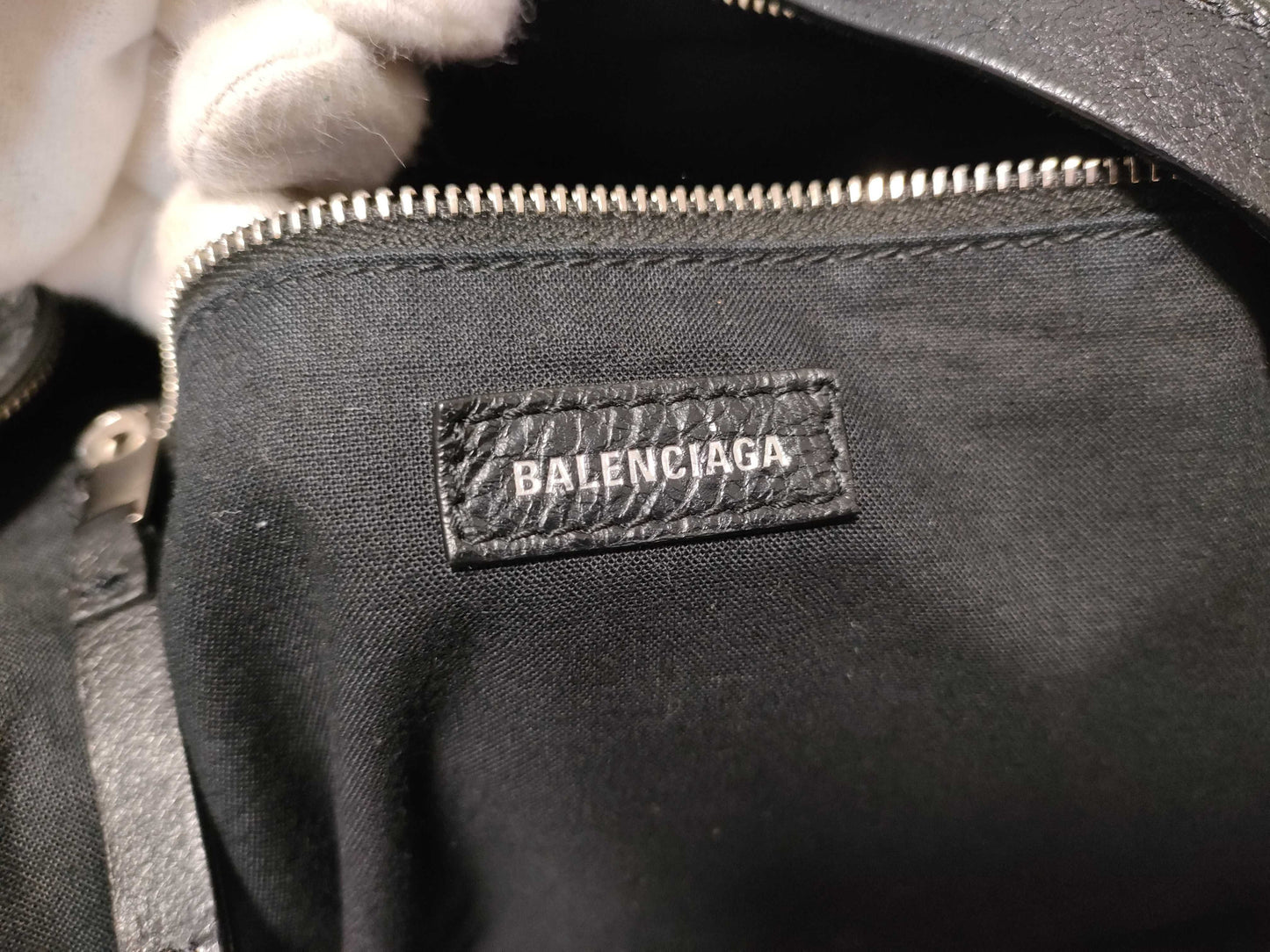 BALENCIAGA Black Backpack