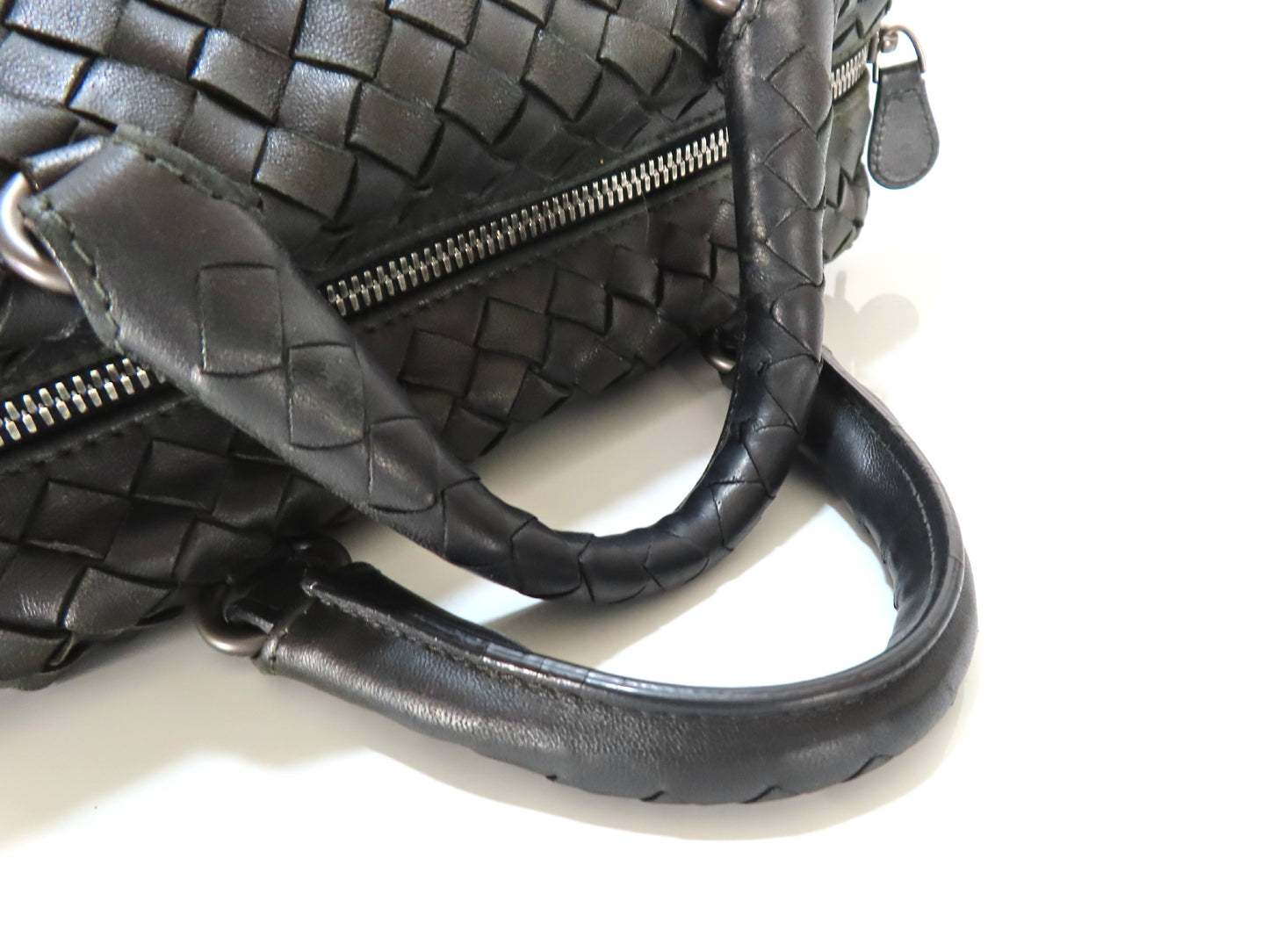 BOTTEGA VENETA Intrecciato Handbag Black Handbag