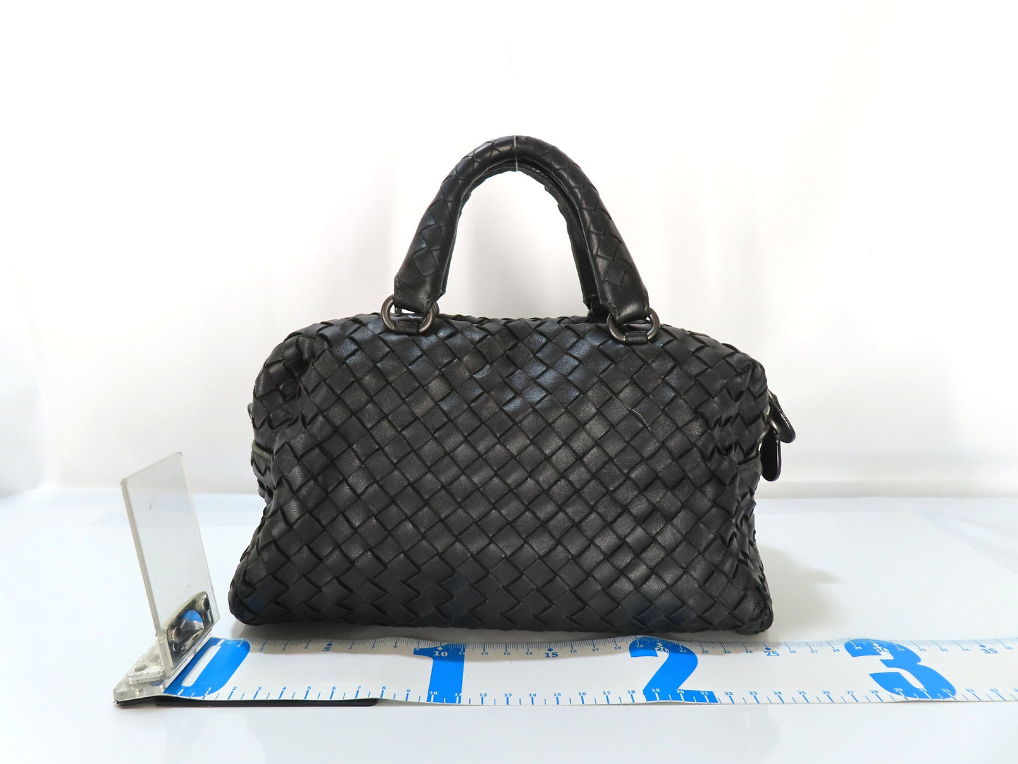 BOTTEGA VENETA Intrecciato Handbag Black Handbag