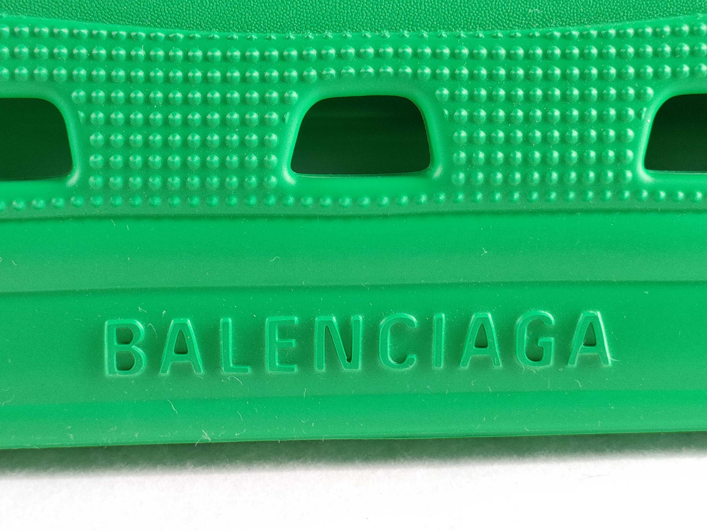 BALENCIAGA Rubber Handbag Crocs Collaboration Tote Bag